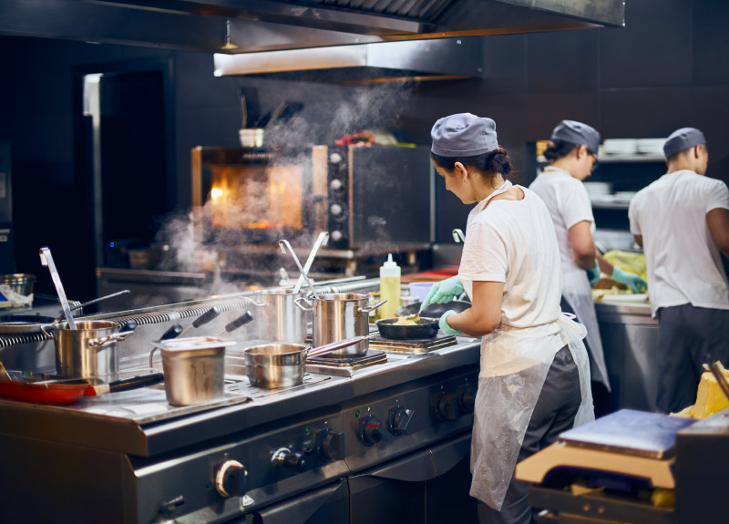 Commercial Cooking Environment Commercial Cooking Environment