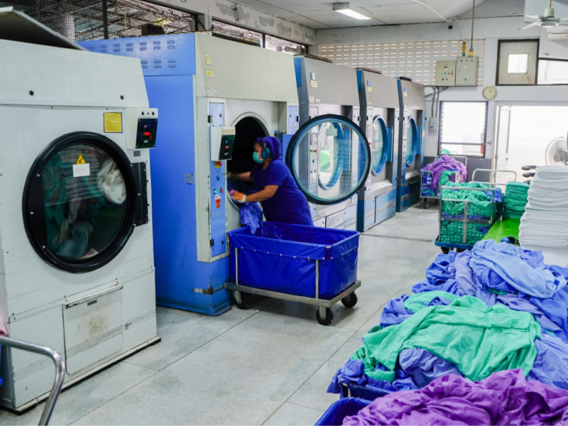 Large Laundry Machines