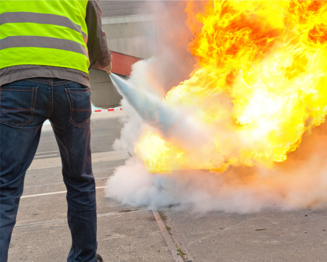 Classes of Portable Fire Extinguishers