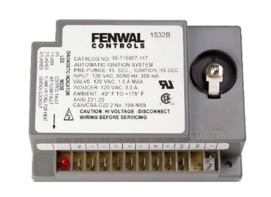 The 120VAC Ignition Control