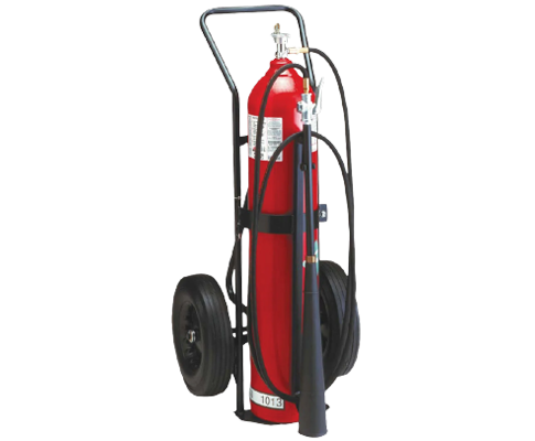 Badger Wheeled Carbon Dioxide (CO₂) Extinguisher